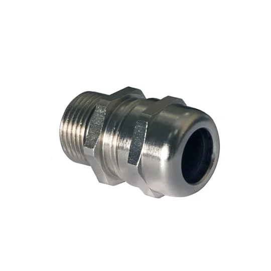 ABB Glands M40 Kabelförskruvning Metall, Nickelpläterad mässing, IP66, IP68, IP69 22 mm 32 mm Outlet