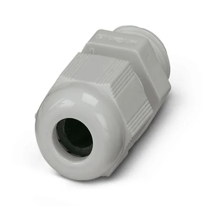 Lågt pris Phoenix Contact M12 x 1.5 Kabelförskruvning Ljusgrå, Polyamid, IP66, IP68 3 mm 6.5 mm