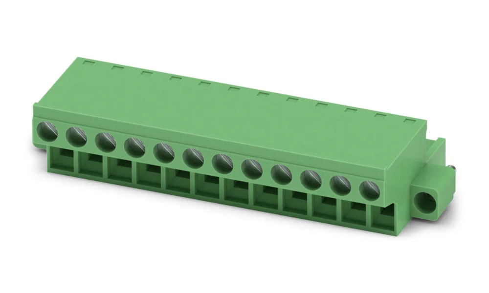Phoenix Contact FRONT-MSTB 2.5/12-STF, 12-polen Pluggbar kopplingsplint, Horisontell, 5 mm Avstånd 1 Rader Beställ nu