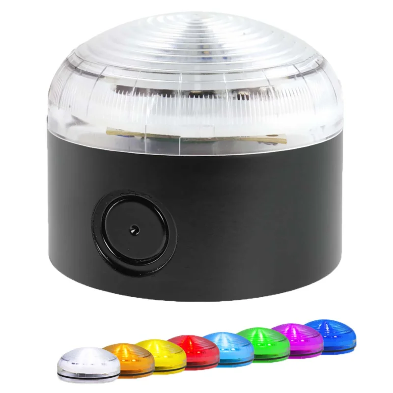 RS PRO M-LINE XLF serien LED-signallampa, Rensa lins, Blinkande, Stadig 240V, LED Skruv IP66 Endast denna vecka