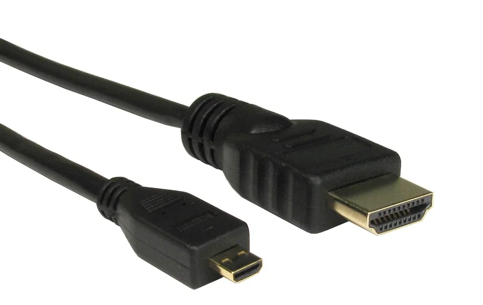 RS PRO Svart HDMI 1.4 HDMI-kabel Hane till Hane, 1 m HDMI Micro HDMI Extra rabatt