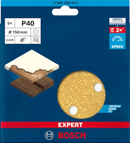 SLIPARK EXC 150MM K40 6H 5ST Köp online