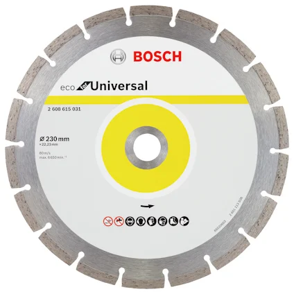 DIAMANTSKIVA 230X22,2MM ECO UNIVERSAL Rabatter
