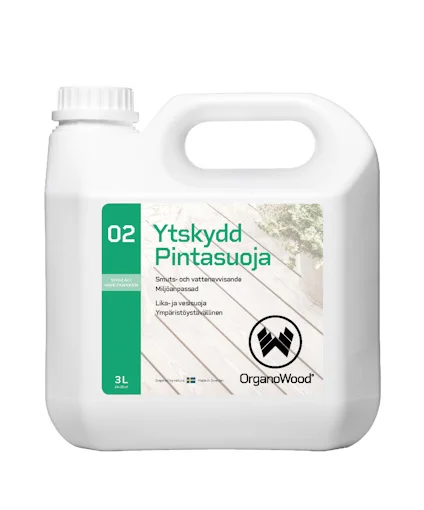 Extra rabatt 02 YTSKYDD ORGANOWOOD 3L