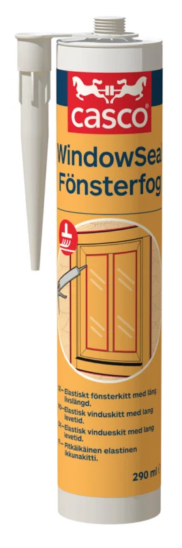 Nedsatt pris FOGMASSA FÖNSTERFOG CASCO VIT 290 ML