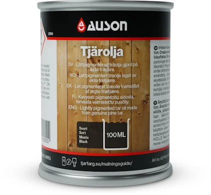 TJÄROLJA PIG. AUSON SVART 0,1 L Säker betalning