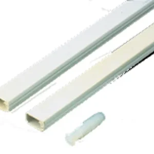 Rabatter KABELKANAL PLASFIX 21X11.5MM SKRUV 2 M VIT