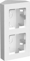 HÖRNBOX TOM 2-FACK VIT CONNECT 2 HOME Erbjudandepris