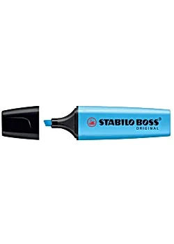 Bästa pris Stabilo Överstrykningspenna Boss blå
