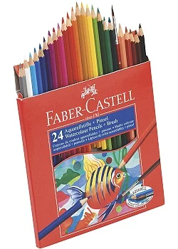 Beställ idag Faber-Castell Akvarellpenna 24 färger (fp om 24 set)