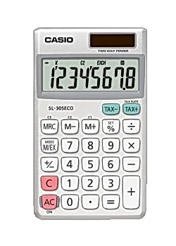 Rabatter Casio Miniräknare SL-305ECO