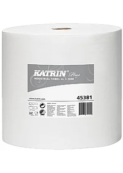 KATRIN Industritorkrulle Plus XL2 vit 380m Billig