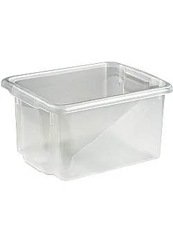 Rabatt Förvaringsbox 23 L silver