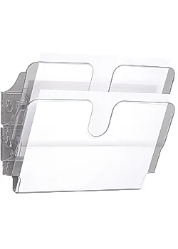 Durable Blankettfack FlexiPlus A4L 2-fack transp Sänkt pris