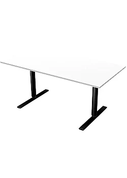 LANAB DESIGN Bord El 160x80cm vitlam/svart Snabb frakt