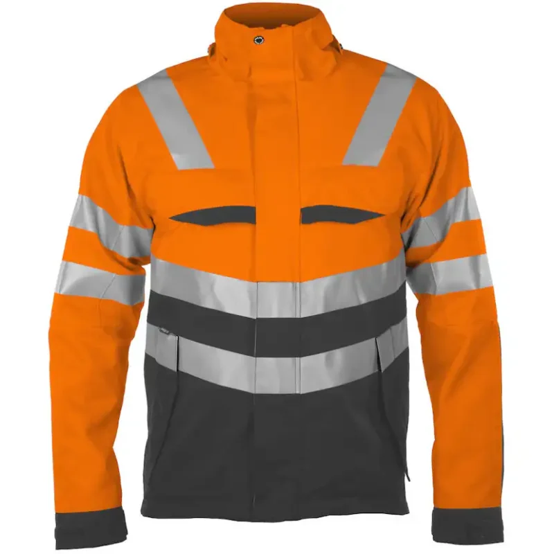 Sänkt pris Varseljacka ProJob 6422Storlek: S Orange/Grå