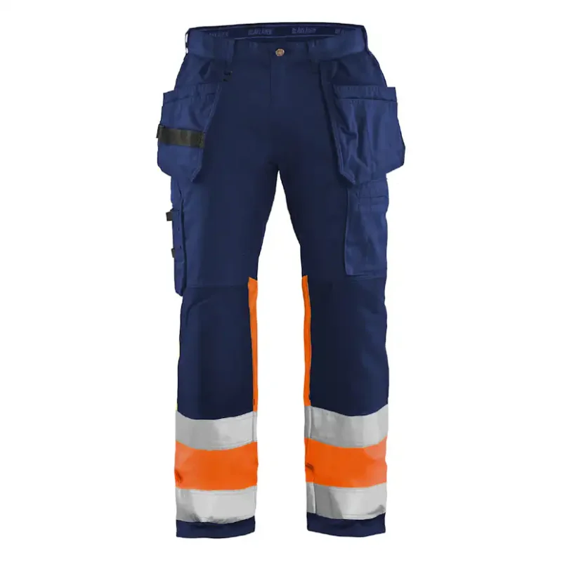 Byxa Blåkläder 15581811Marinblå/Varselorange, storlek: C48 Utförsäljning