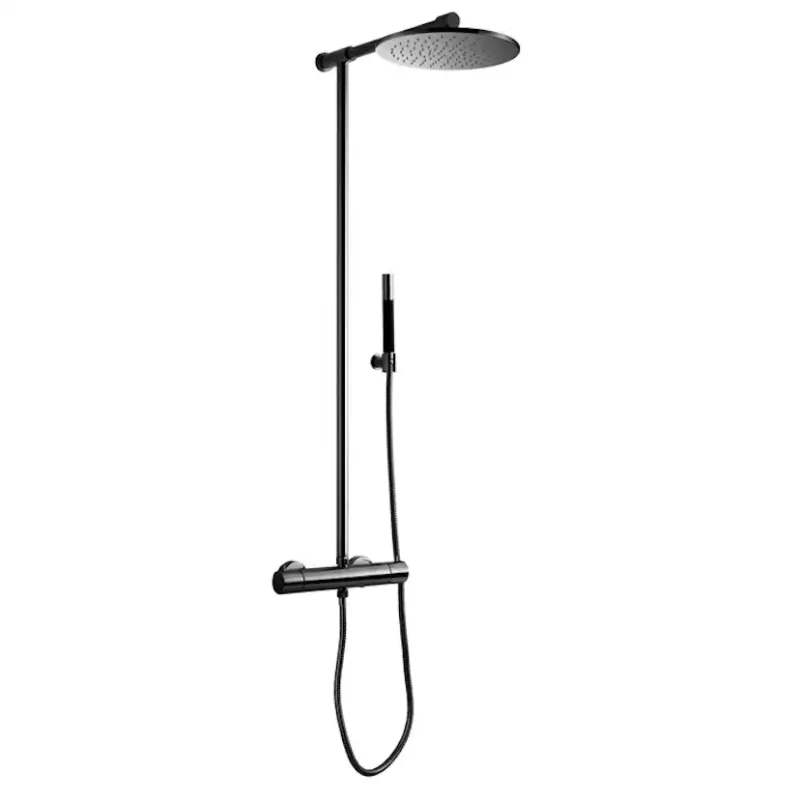 Fynd Takduschset Tapwell TVM300Black Chrome, 150 cc