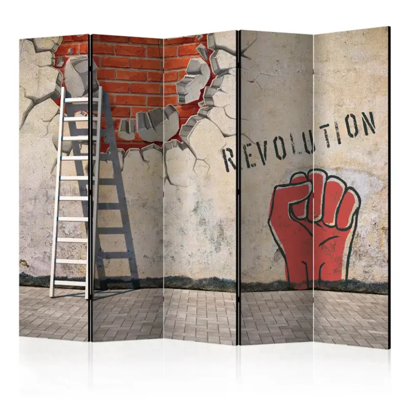Utförsäljning Rumsavdelare Arkiio The Invisible Hand Of The Revolution II 225x172 cm