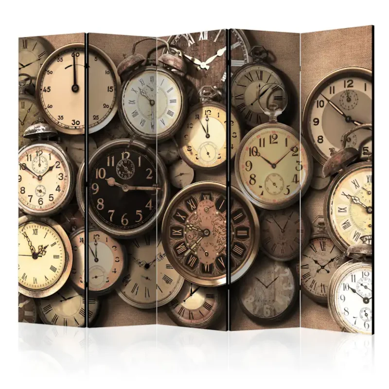 Rumsavdelare Arkiio Old Clocks II 225x172 cm Populär