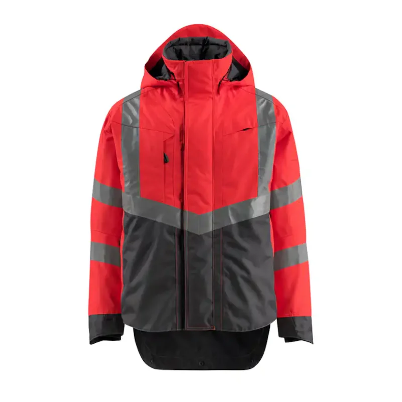 Skaljacka Mascot Safe 15501-231Storlek: 3XL, Färg: Hi-vis Röd/mörk Antracit risnedsättning