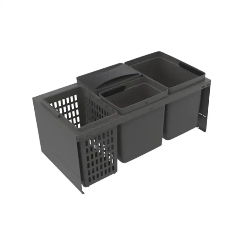 I lager Källsorteringskärhållare Beslag Design Cube Compact 800 Eco