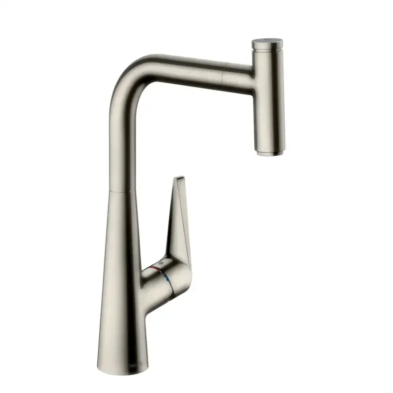Snabb frakt Köksblandare Hansgrohe Talis Select S 300 med Utdragbar PipRostfritt Stål