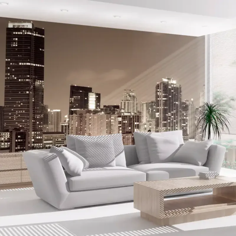Populär Fototapet Arkiio Nattliv I MiamiStorlek: 350x270 cm