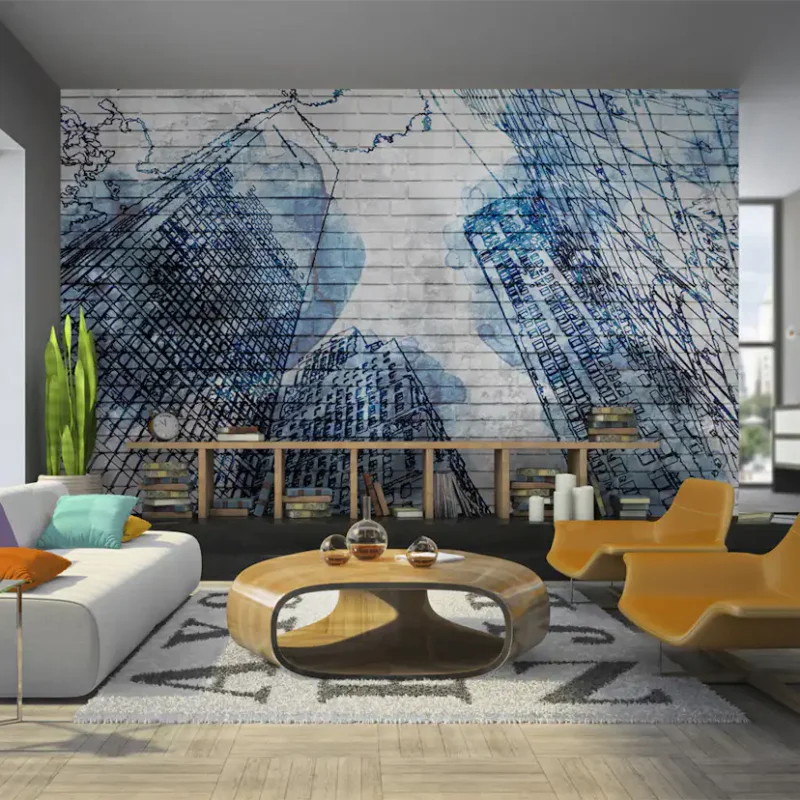 Fototapet Arkiio Inky New YorkStorlek: 350x245 cm Trygg betalning