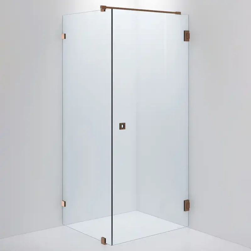 Begränsat antal Duschhörn INR Arc 13800x900 mm, Borstad Brons
