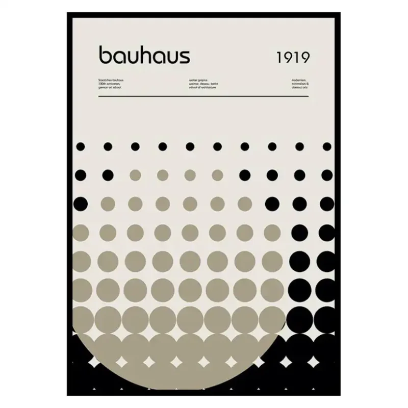 Poster Gallerix Bauhaus No.7 Nyhet