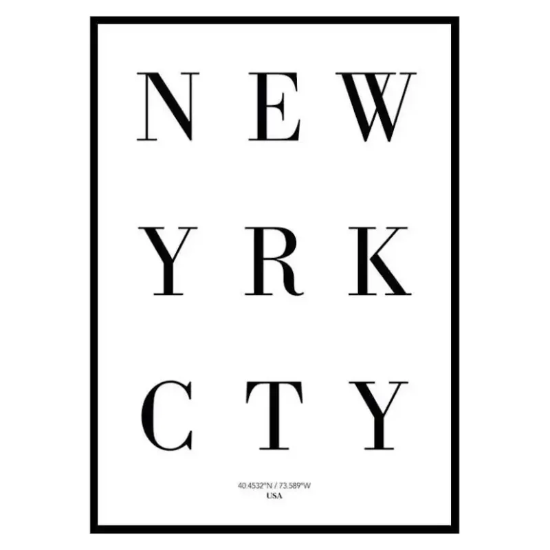 Poster Gallerix New York Kampanjpris