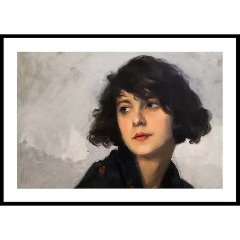 Nedsatt pris Poster Gallerix Femme Au Châle Vert By Cyprien Eugene BouletStorlek: 100x70 cm