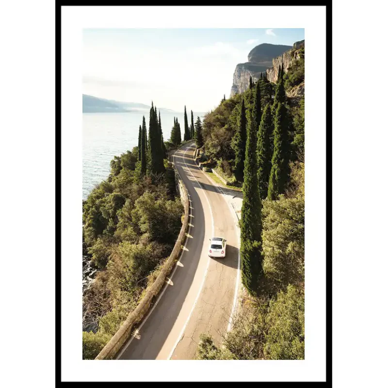 Nyhet Poster Gallerix Coastal Lakeside Drive50x70 cm