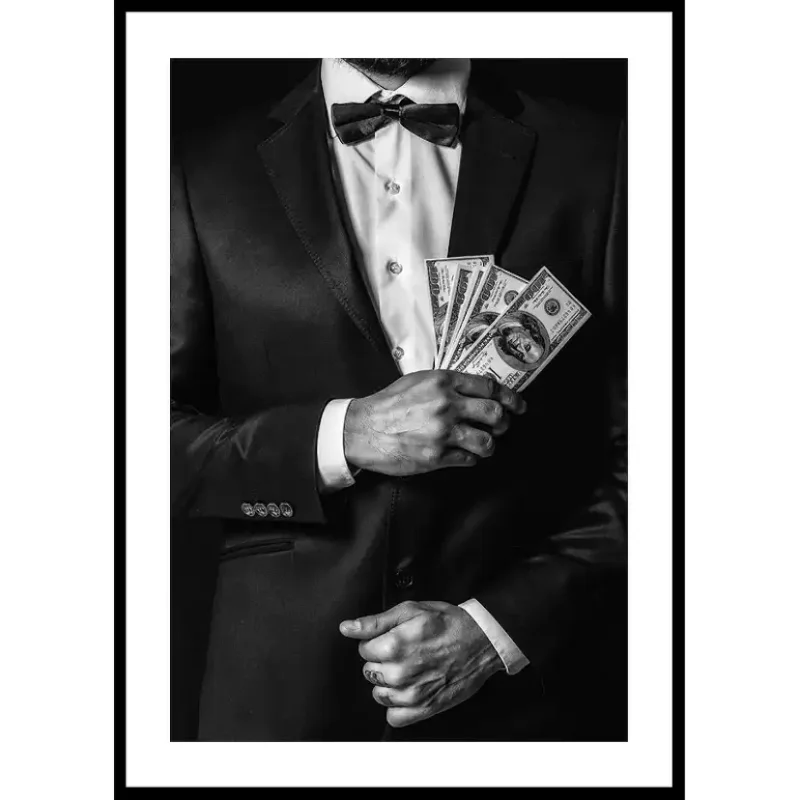 Säker betalning Poster Gallerix Suits and Dollars70x100 cm